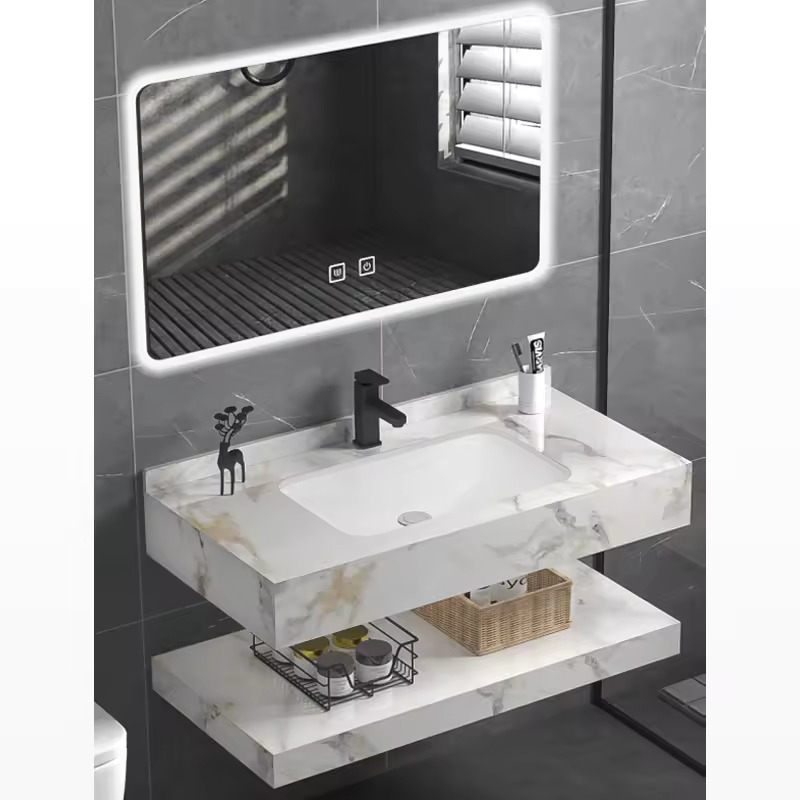Mobile per vanità da bagno a parete impermeabile